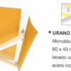 Toldo Monoblock Brazo Articulado Urano